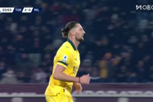 石破天惊！拉比奥特超远距离世界波破门，米兰扳回一城！